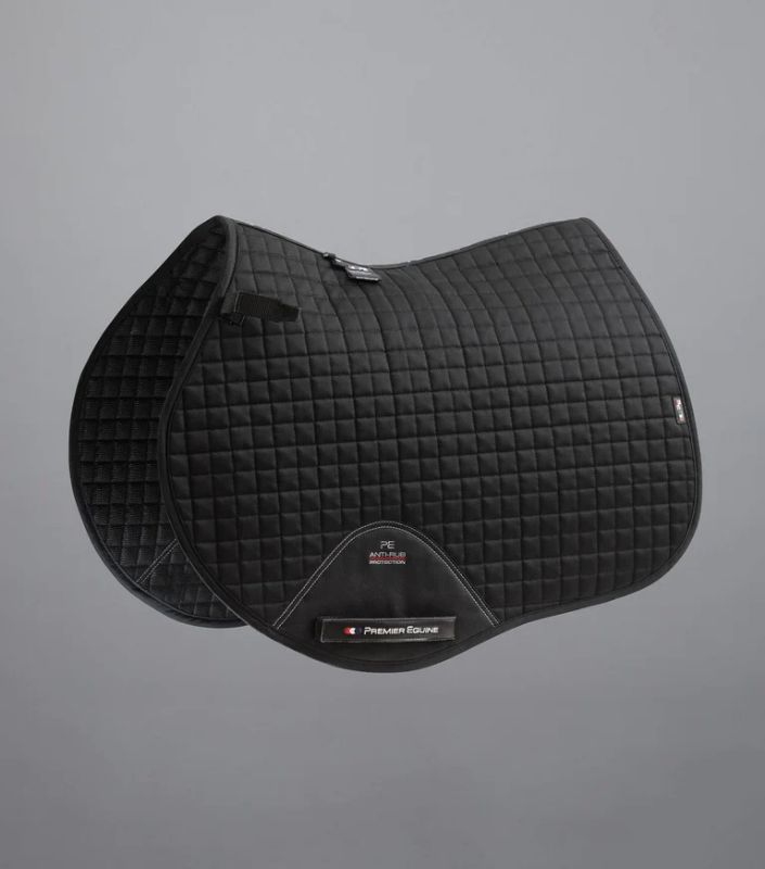 PE  CC GP/Jump Cotton Saddlecloth (Black)